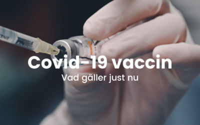 Vaccination mot Covid-19 – Vad gäller just nu?